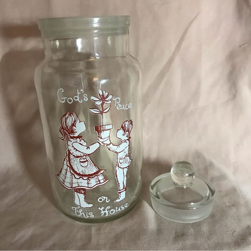 Vintage British Made Apothecary Jar